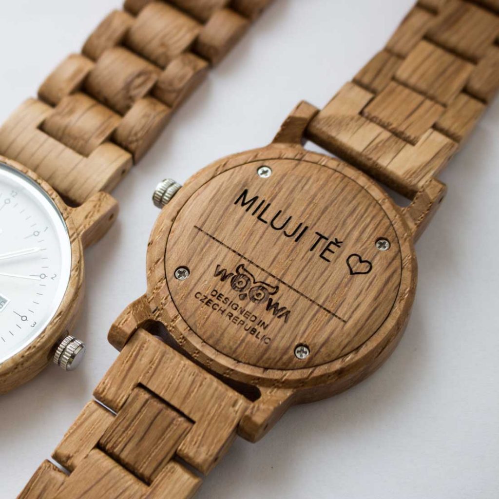 Woowa: Dřevěné Hodinky s českým designem