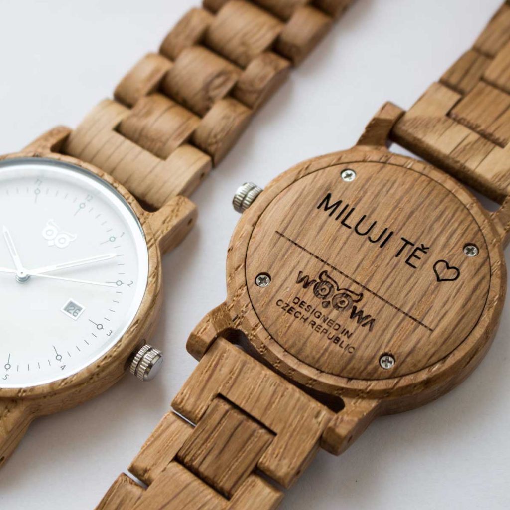 Woowa: Dřevěné Hodinky s českým designem