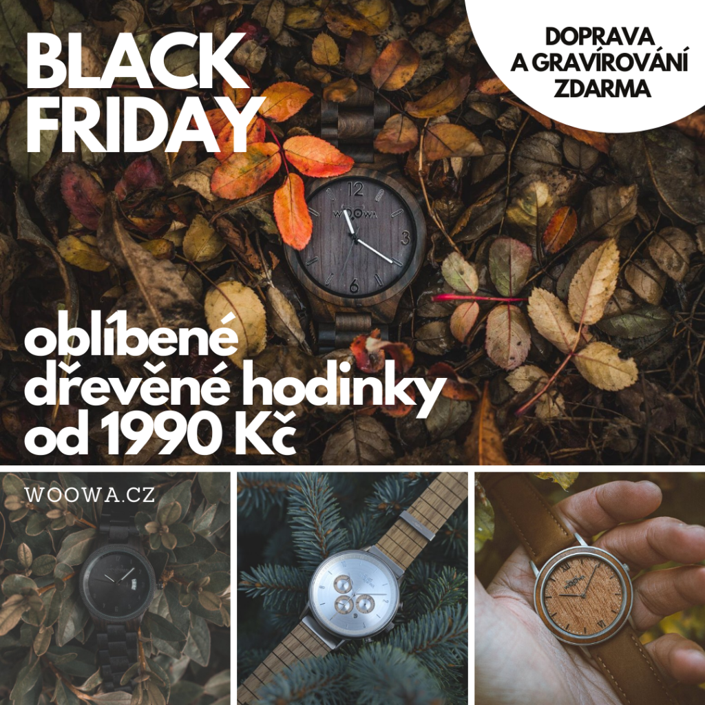 Woowa: Dřevěné Hodinky s českým designem